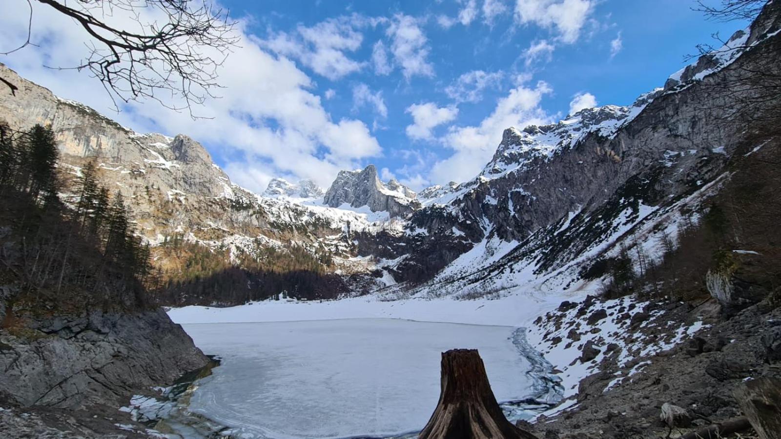Апартаменты Dangos Mountainview Гозау Экстерьер фото